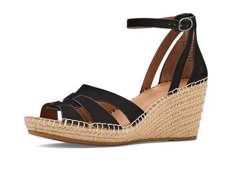 Gentle Souls Coolie Womens Wedge Shoes Black Nubuck : 9.5 M