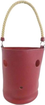 Herm&egrave;s Pre-owned Bucket Bag - Dames - Vintage Tas - Rood - ONE Size - Leer - Vintage