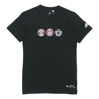 adidas GFX T CHINA Short-sleeve Tee Men Black FT2850