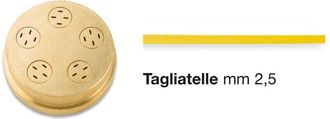 Imperia Troquel Bronce 289 Para Tagliatelle Para M&aacute;quina De Pasta Home Chef
