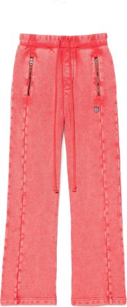 Cult of Individuality French Terry Open Hem Sweatpants 620 Grams In Racing Red