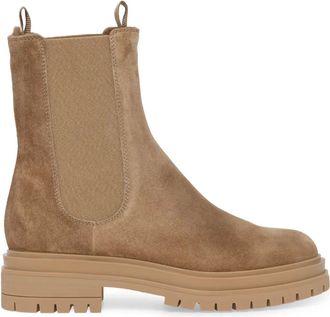 Gianvito Rossi Stivali Chester - Marrone