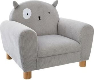 Atmosphera Sill&oacute;n Infantil En Forma De Gato Atmosphera Gris