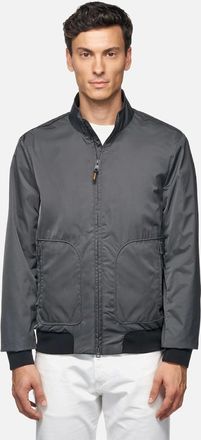 Geox Mens Geox M Snake Mens Grey Bomber Jacket - Size: Regular/48