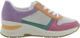 Rieker Multicolor Damesschoenen - Dames - Sneakers - Veelkleurig - 39 EU - Schoenen