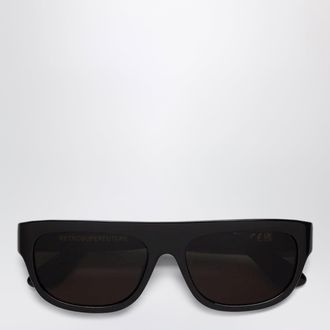 Retro Superfuture Black Serioso Sunglasses