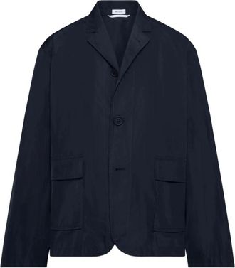 Thom Browne Outerwear Thom Browne - Heren - Blazers - Blauw - 2XL - Jassen