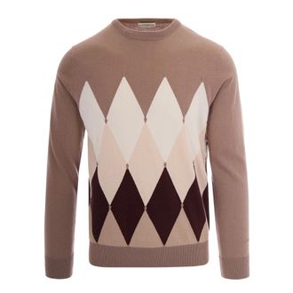 Ballantyne Maglia girocollo - male - Ballantyne - Round-neck Knitwear - Multicolor - 2XL - Knitwear