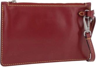 Louis Vuitton Pre-owned Epi Leather Pouch - Dames - Vintage Clutch - Rood - ONE Size - Leer - Vintage