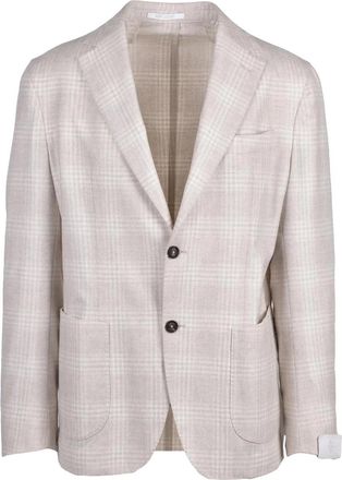 Eleventy Fitted Blazer In Luxurious Wool Silk Cashmere Blend