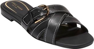 Cole Haan Velma Buckle Leather Sandal
