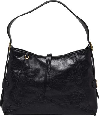 Ermanno Scervino Adele Schoudertas - Dames - Schoudertassen - Zwart - ONE Size - Leer - Tassen