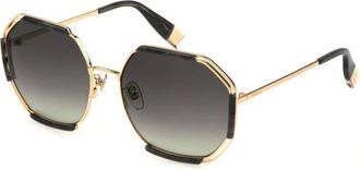 Furla Authentieke Bril met Topkwaliteit - unisex - Zonnebrillen - Geel - 61 MM - Accessoires