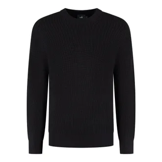 Wahts Mens Knitwear, TargetGroup:Men Anthracite / XXL