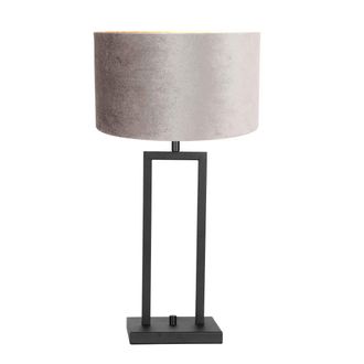 Steinhauer L&aacute;mpara De Mesa - Stang - Negro - Metal Velours - Steinhauer