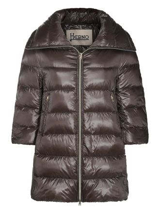 Herno padded zipped coat - Grey