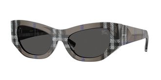 Burberry BE4450U 414787 Womens Sunglasses Grey Size 54