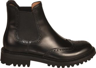 Churchs Platte Schoenen - Dames - Chelseaboots - Zwart - 36 1/2 EU - Schoenen