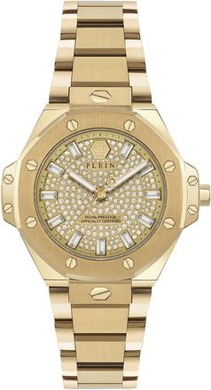 Philipp Plein Royal Prestige Womens Gold Watch PW4FA0525 Stainless Steel - One Size