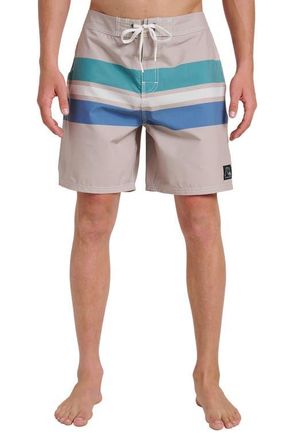 Quiksilver Original Straight Board Shorts in Seneca Rock at Nordstrom, Size 31