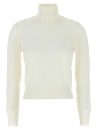 Antonino Valenti White Merino Wool Womens Cardigan