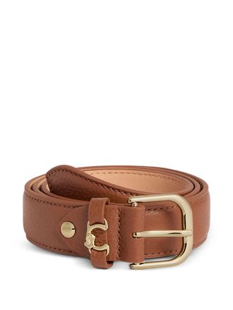 Coccinelle buckle-fastening belt - Brown