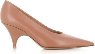 Gianvito Rossi Dames, Schoenen, Beige, Maat: 39 EU Leer