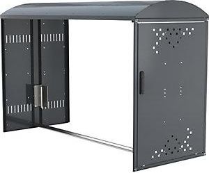 EKO V-part - Caja Para Bicicletas Elemento De Ampliaci&oacute;n Con Techo Abovedado