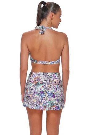 Sunsets Allison Swim Skirt Bottoms in Tide Pool Twist at Nordstrom, Size 16