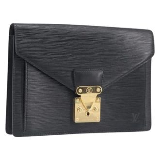 Louis Vuitton Borsa Clutch Vintage Pre-owned - - Pre-owned - Donna - Nero - ONE SIZE