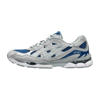 Asics Fitness, Heren, Blauw, 37 1/2 EU, Leer, Gel-Nyc