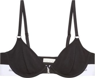 Fleur du Mal Reggiseno con ferretto - Nero
