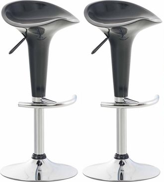 Clp Set De 2 Taburetes Saddle Gris