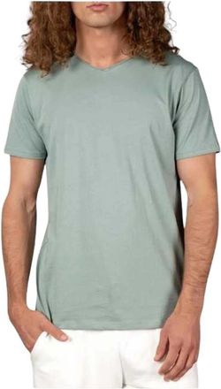 Anonym Apparel Milo T-shirt - Heren - T-shirts - Groen - XL - Katoen - Tops