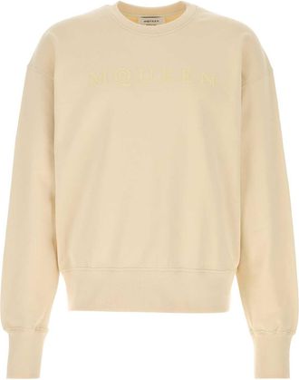 Alexander McQueen Alexander Mcqueen Cream Cotton Sweatshirt