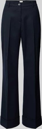 Brax Brax Regular Fit Stoffhose aus Schurwoll-Mix Modell STYLE.MAINE in Marine, Größe 36