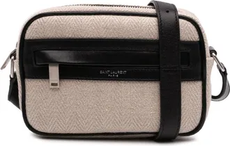 Saint Laurent Pre-owned Saint Laurent Small Canvas Camp Camera Bag ARS647179 0322