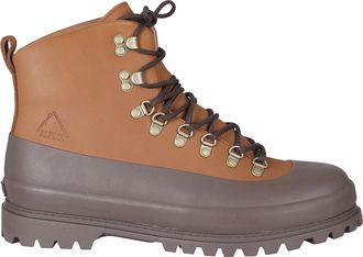 Superga Brown Caramel/Dark Brown Alpina Pedula High-Top Nubuck Boots