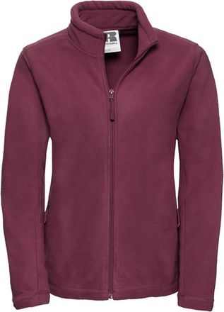 Russell Athletic Russell Dames/Dames Full Zip Outdoor Fleecejack (Bourgondi&euml;)