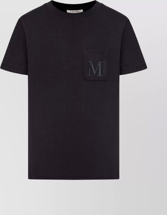 Max Mara cotton crew neck short sleeve t-shirt