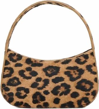 Mansur Gavriel Womens Bonbon Leopard Bag In Brown