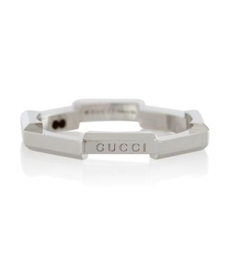 Gucci Link To Love 18kt white gold ring