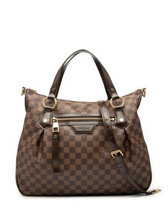 Louis Vuitton 2011 Damier Ebene Evora MM satchel - Brown