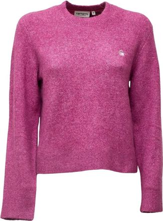 Carhartt Work in Progress Trui met ronde hals - Dames - Ronde hals truien - Roze - XS - Truien & Vesten