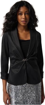 Joseph Ribkoff Damesblazer - Dames - Blazers - Zwart - L - Polyester - Jassen