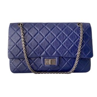 Chanel Blue Reissue 2.55 227 Flap Bag