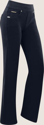 Freddy Leggings FREDDY Leggings NOWY24MF414ORG, Damen, Gr. XL, EURO, blau (schwarz sapphire), Obermaterial: 81% Baumwolle CO. 19% Elasthan EL., Hosen Legging
