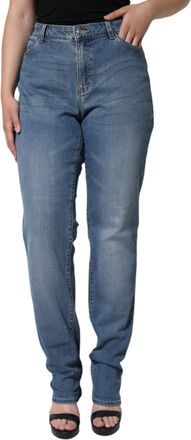 Emporio Armani Washed High Waisted Skinny Women Womens Jeans (Pre-Owned)