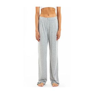 &Eacute;terne Lounge Pant - female - &Eacute;terne - Wide Trousers - Gray - L - Trousers