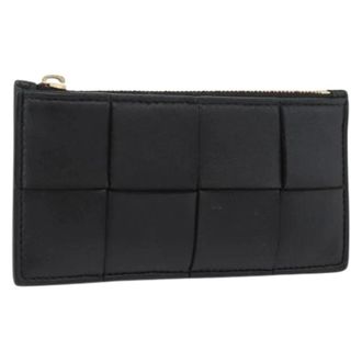 Bottega Veneta Pre-owned Wallets, female, Black, Size: ONE SIZE Pre-owned Vintage Coin Purse